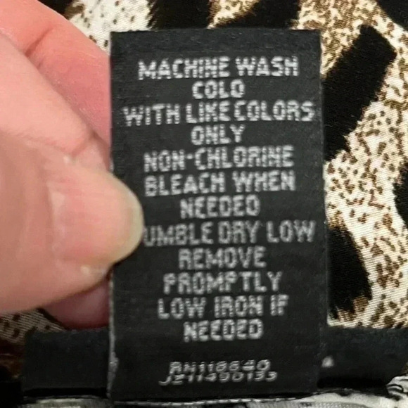 Lane Bryant Leopard Print , Cowl neck, stretch, shoulder splits dress ❤️ - Picture 7 of 7